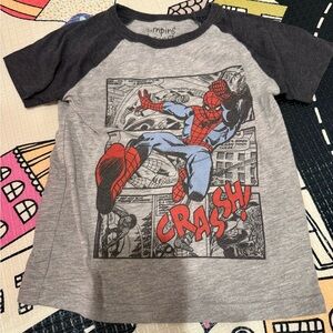 Jumping Beans Spider-Man Comic Tee - Gray and Red
